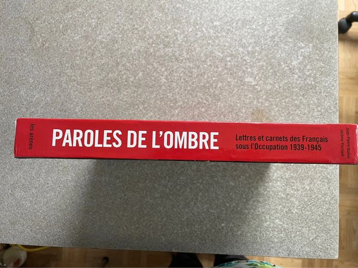Livre coffret Paroles de L’Ombre Neuf - photo numéro 4