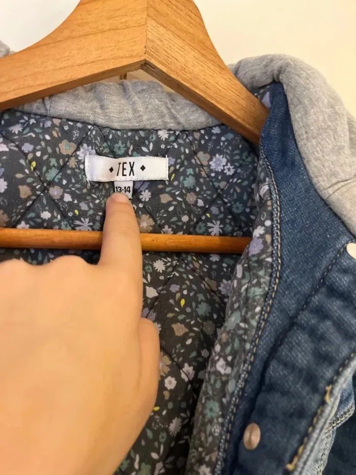 Veste en jean 13 /14 ans - photo numéro 2