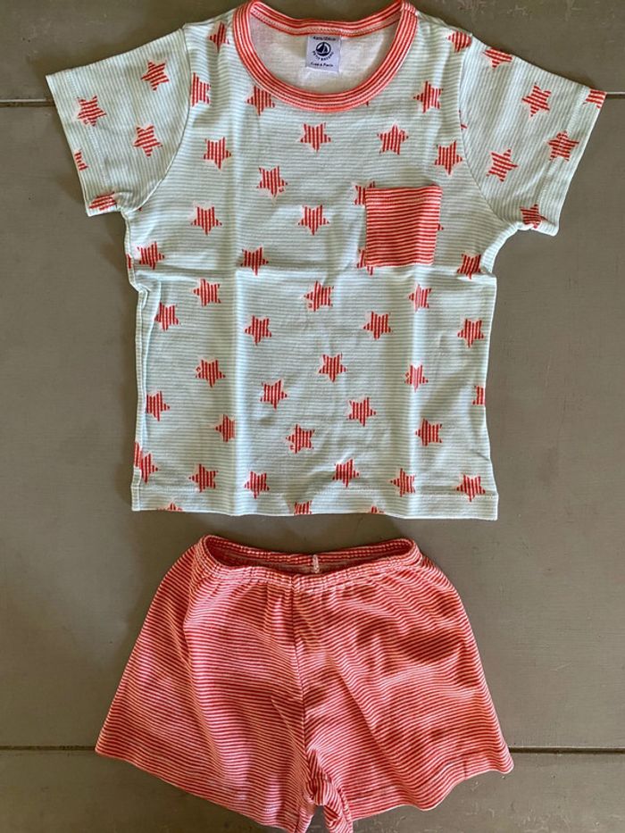 Pyjamas Petit Bateau deux pièces garcon 3 et 4 ans - photo numéro 2