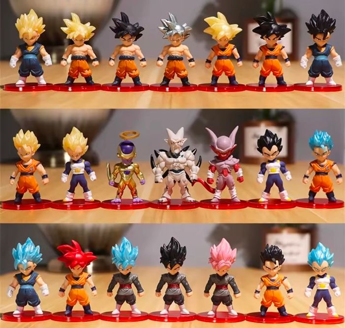 Lot de 21 Figurines Dragon Ball Z. Neuf