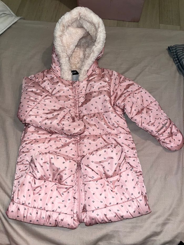 Très belle combinaison  épaisse à capuche petite fille - photo numéro 2