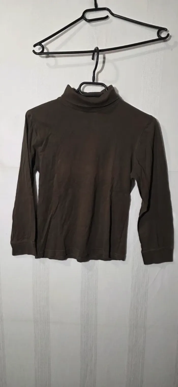 Sous pull 10ans col rouler - photo numéro 2