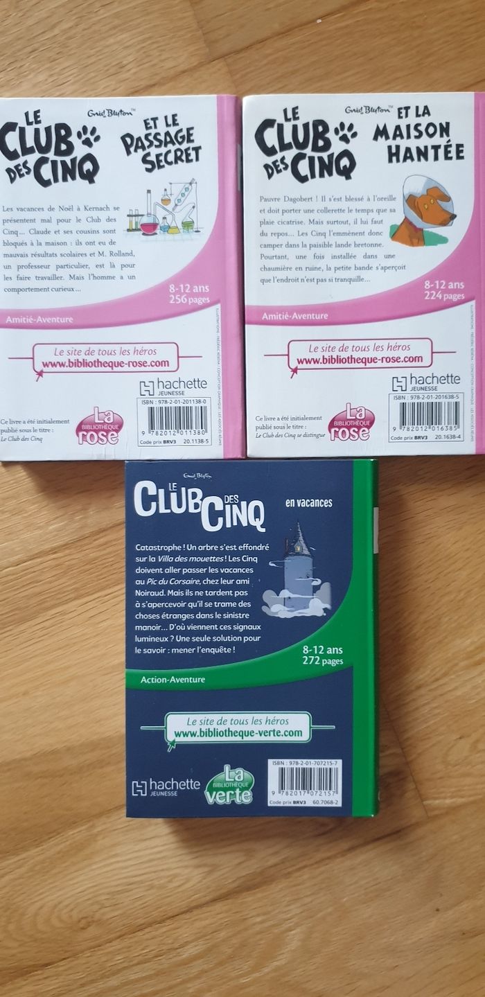 Livres Le club des cinq - photo numéro 2