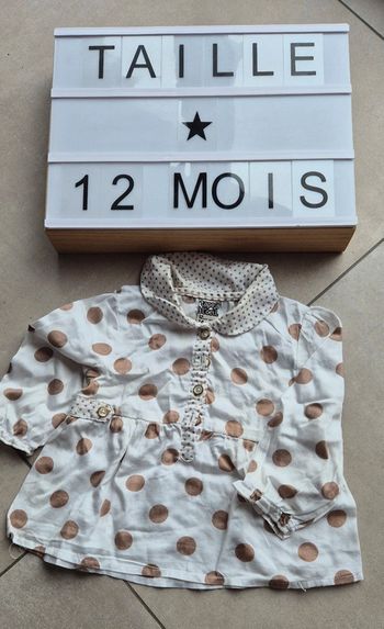 Blouse 12 mois
