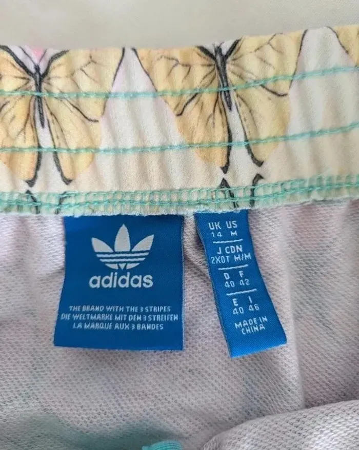 Mini-jupe d'été zippée - Adidas - taille 42 - photo numéro 3
