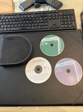 Pochette pour CD avec 3 CD variétés.