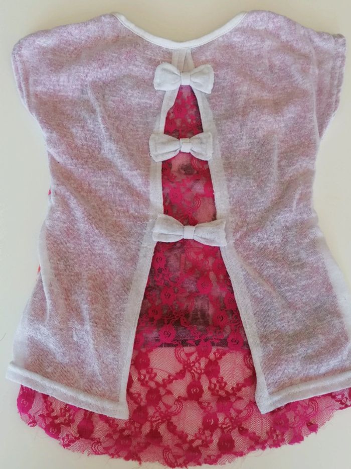 Thee shirt dentelle T 6 ans 👧🏻 - photo numéro 2