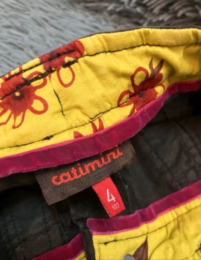 Pantalon Catimini 4 an s - photo numéro 3