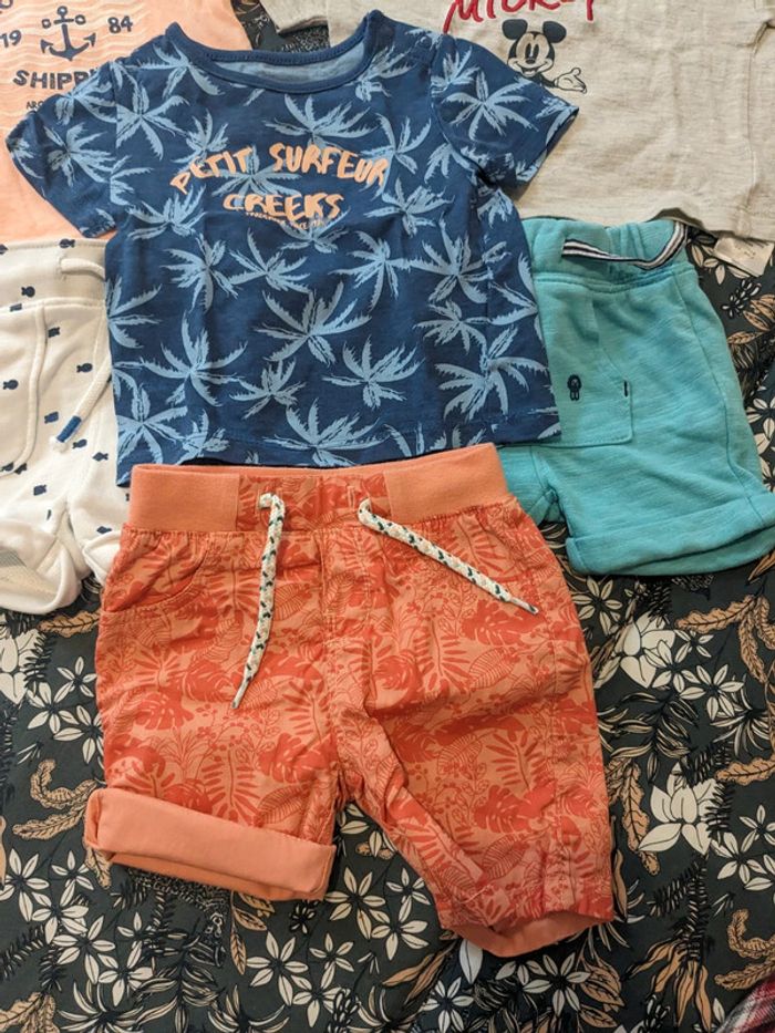 3 tenues manches courtes short - photo numéro 2