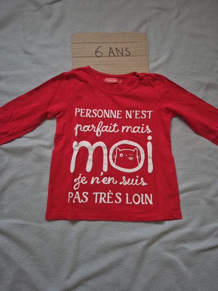 T-shirt tissaia 6 ans
