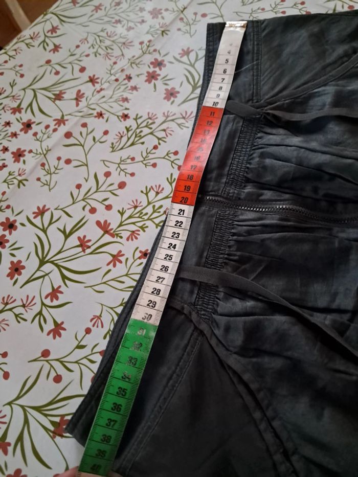 Jupe courte IKKS taille 38 mélange soie - photo numéro 7