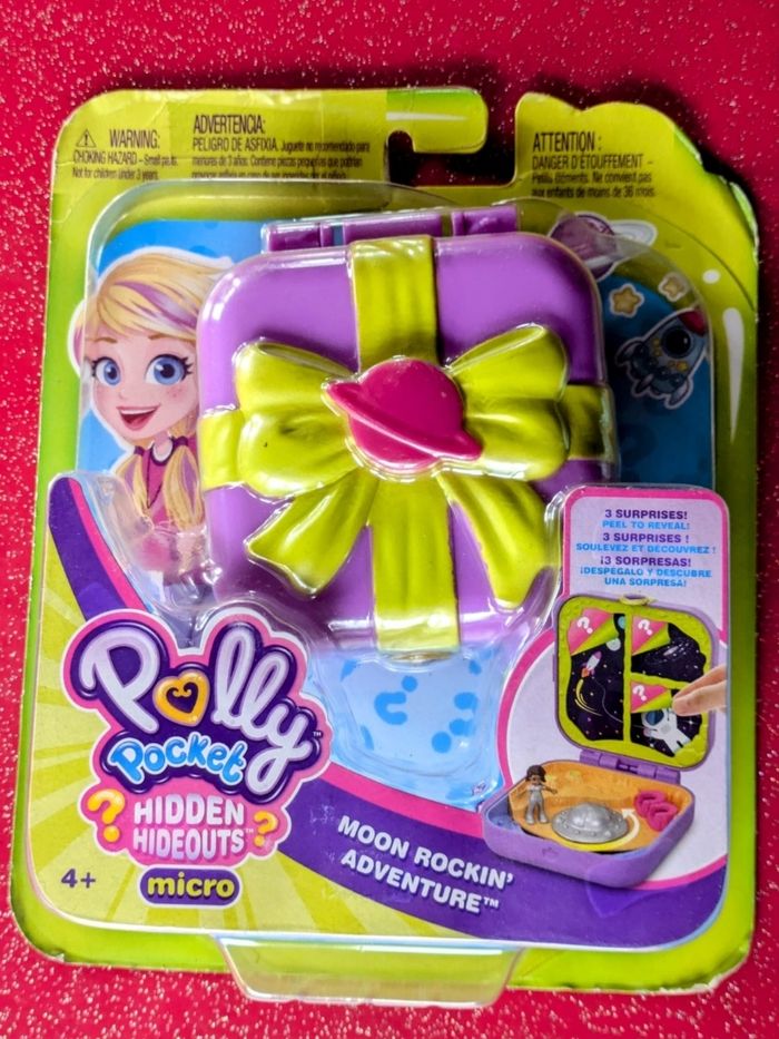 Lot de 2 polly pocket Hidden  hideouts (neuf) - photo numéro 2