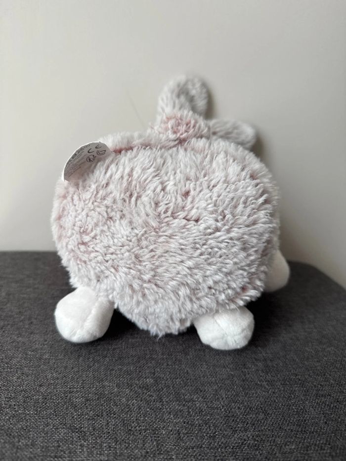 🧸 Peluche boule lapin-souris rose pale très bon état - photo numéro 6