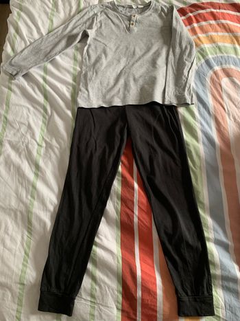 Pyjama 2 pièces garçon 9-10ans mango kids coton épais