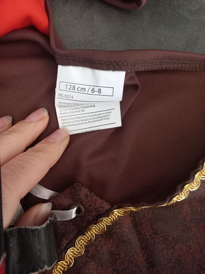 Déguisement pirate 6/8 ans - photo numéro 3