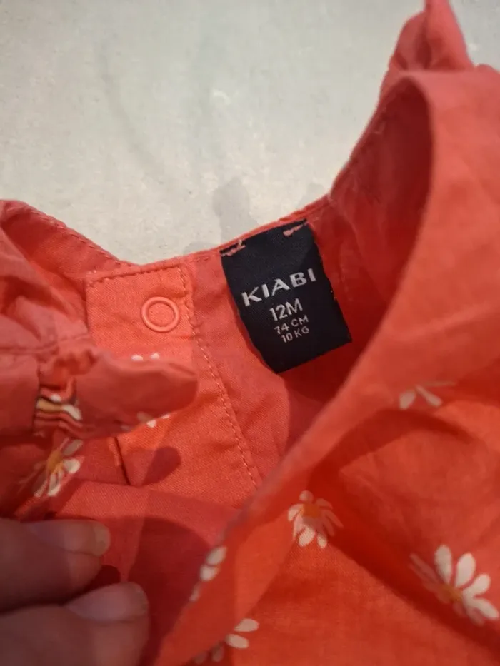Lot de 2 robes 12 mois été - photo numéro 5