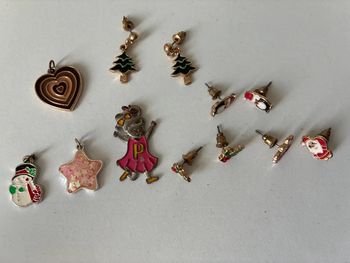 Noël - Pendentifs et boucles d’oreilles pour enfants