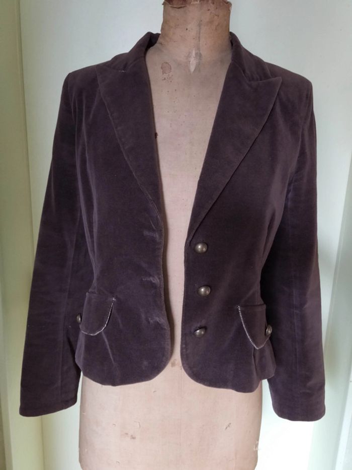 Veste velours Jus d'Orange 38 - photo numéro 3