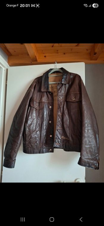 Veste en cuir Redskins