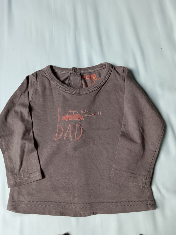 Lot de 6 Tee-shirts ML garçon 12 mois - photo numéro 2