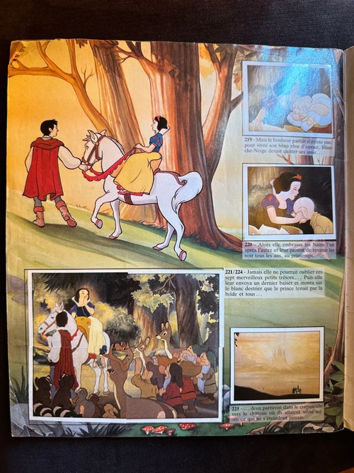 Album images Panini complet Walt Disney Blanche Neige Snow White stickers - photo numéro 7