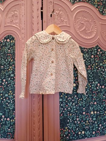 Blouse cotoli 2ans fleuris