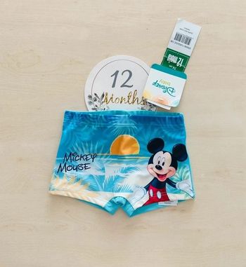 Maillot de bain Mickey 12 mois 74 cm