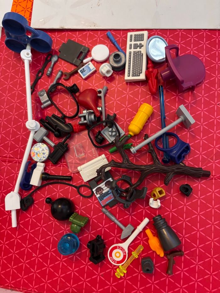 Boîte accessoires divers playmobil - photo numéro 5