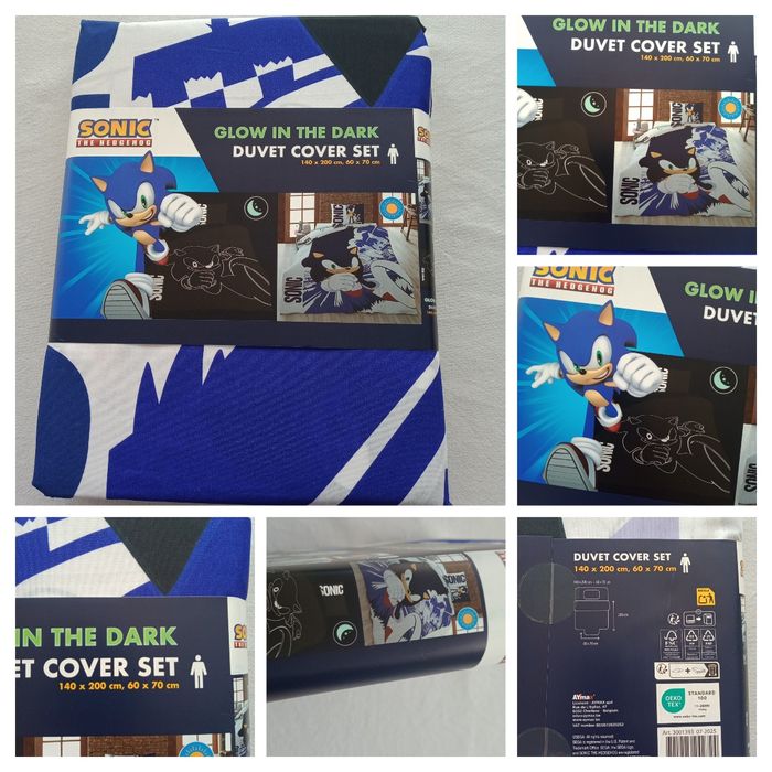 Parure lumineuse sonic140x200cm