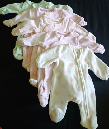 Lot de 5 pyjamas 