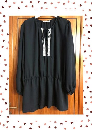 Tunique /robe noire Chantal B L/XL