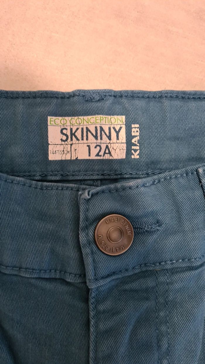 Jean skinny Kiabi, taille 12 ans. - photo numéro 3