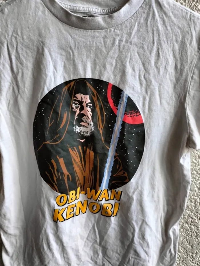 Tee-shirt blanc Star Wars T S. - photo numéro 2