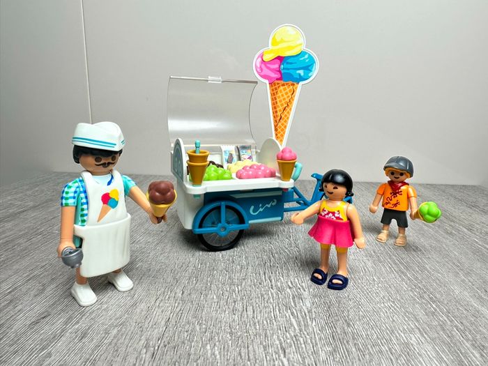 Playmobil - 9426 Marchand de glace et triporteur - photo numéro 2