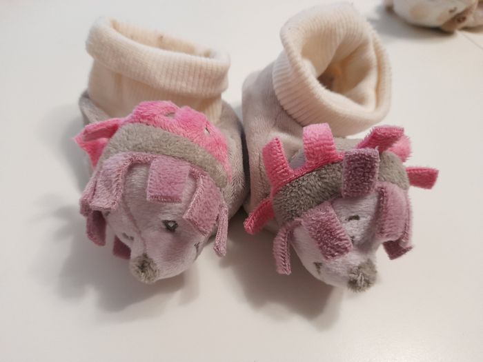Chaussons hochet 0-3 mois