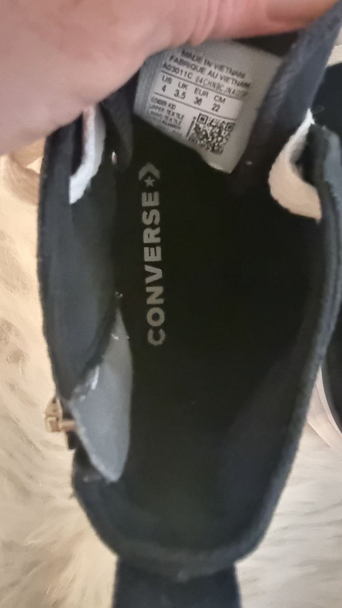 (Mises 1 fois👌!) 😍🤩🥰👌SUPERBES Baskets CONVERSES all star pointure 36 fille 🥰🤩😍👌 - photo numéro 13