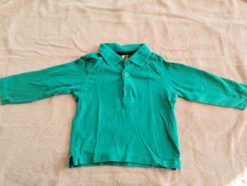 Polo ML vert orchestra 2 ans