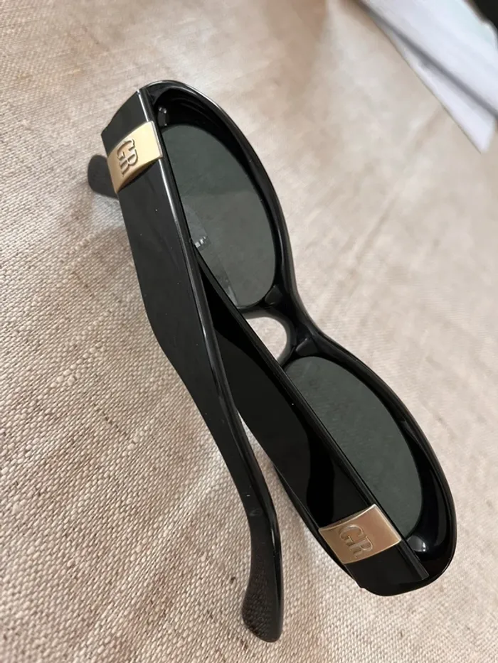 Lunettes de soleil noires Georges Rech - photo numéro 2