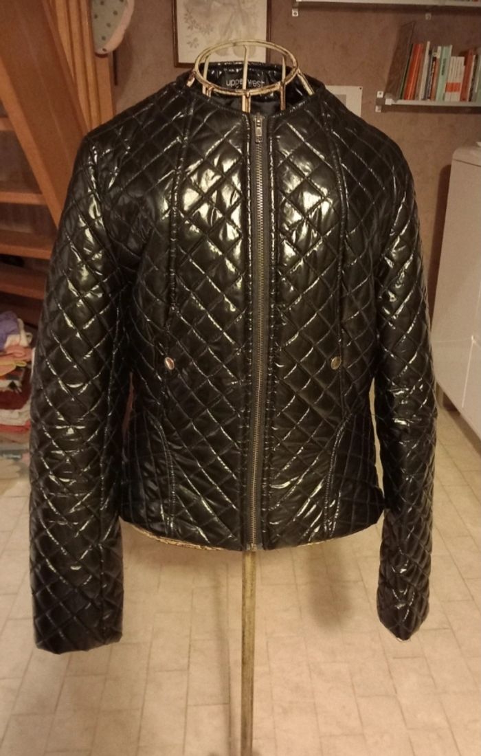 Veste courte matelassée