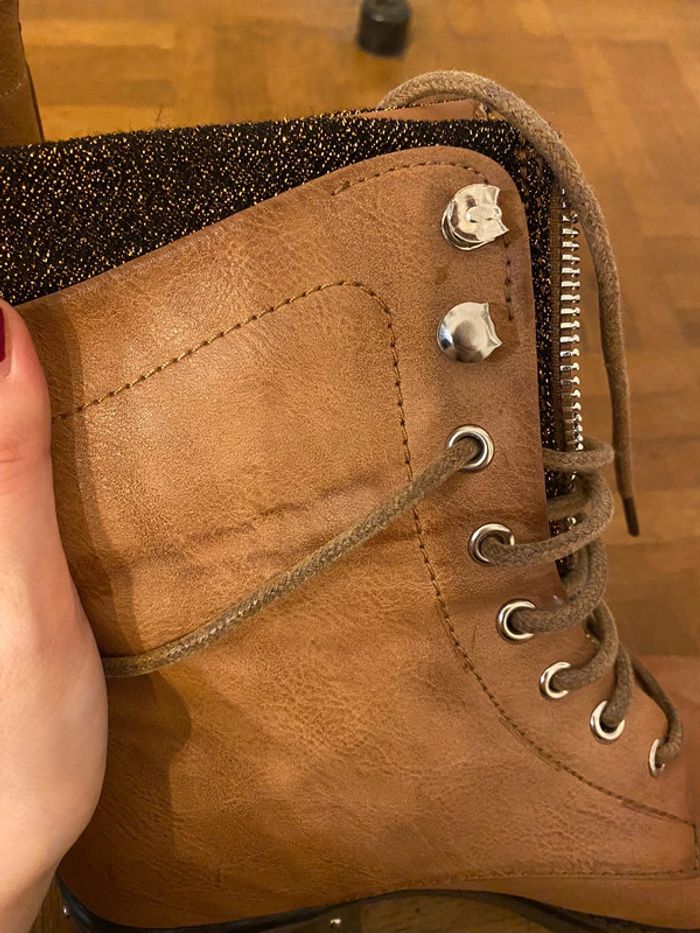 Bottines camel - photo numéro 6