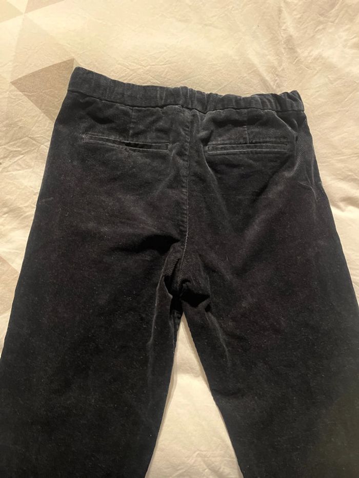 Pantalon noir velours Zara - photo numéro 4