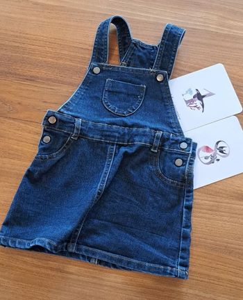 Robe en jean _ 18 mois 80 cm_ tissaia