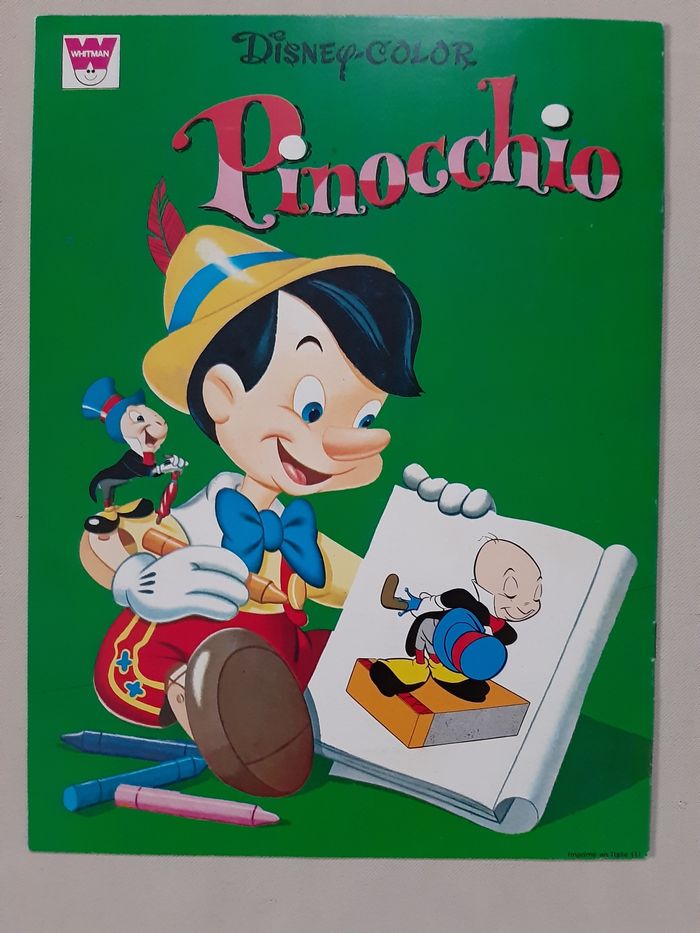 Cahier de coloriages - Pinocchio - Disney-color - photo numéro 2