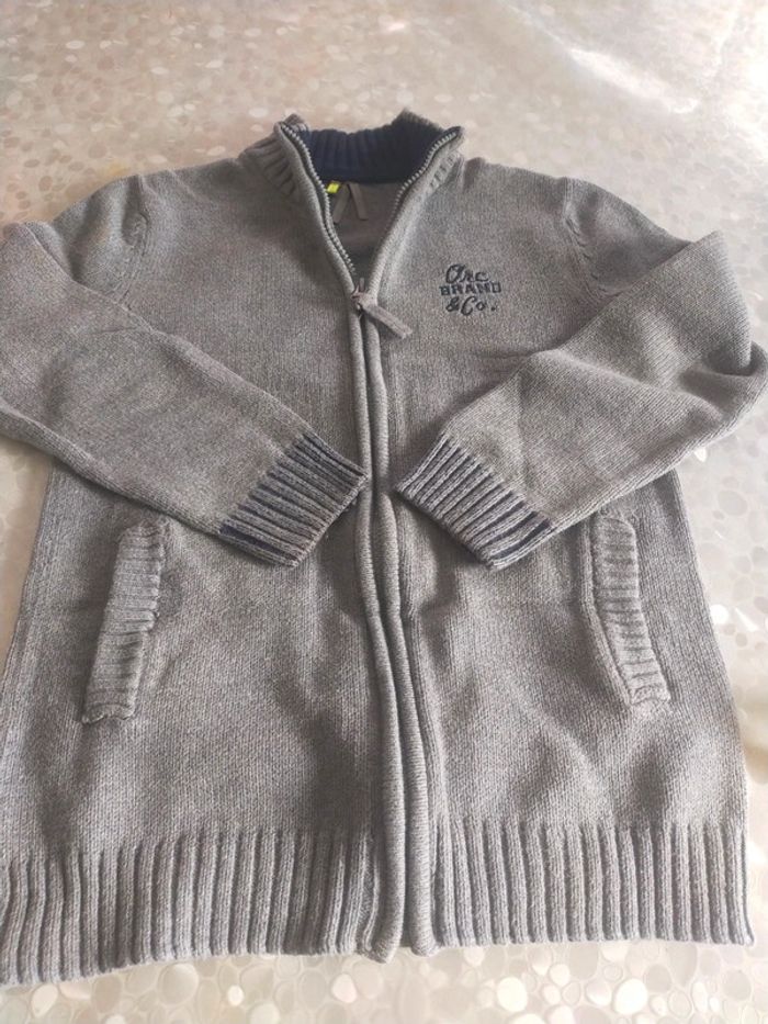 Veste en laine grise neuve  12 ans Orchestra - photo numéro 20