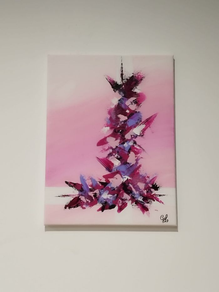 Toile abstraite - photo numéro 5