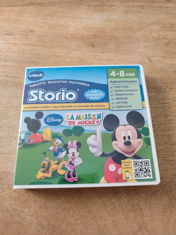 Jeu pour VTech Storio La maison de mickey