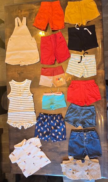 Lots vêtements 12 mois garçon 