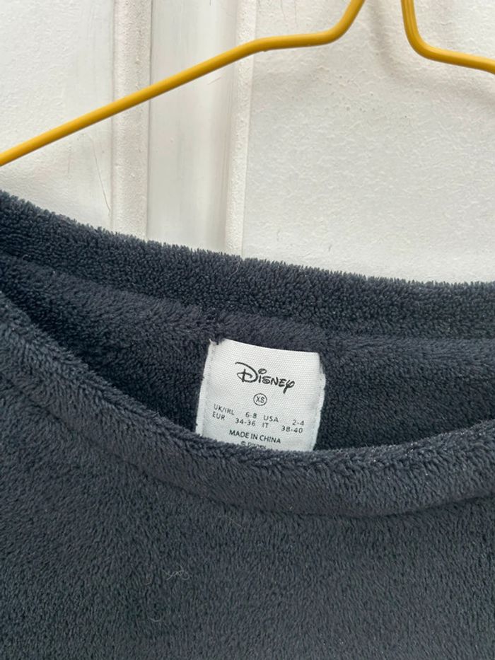 Haut de pyjama polaire noir monsieur jack - taille xs pilou pilou - photo numéro 2