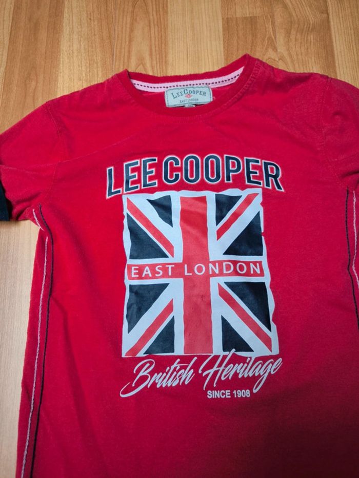Tee shirt rouge Lee cooper - photo numéro 2