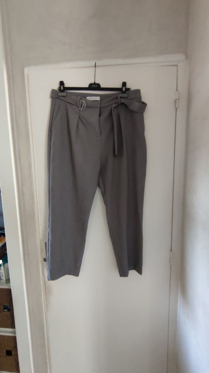 Pantalon femme Promod taille 42 couleur gris